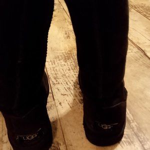 Black UGG boots
